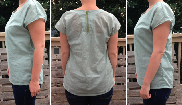 Zippy Top: Side and Back